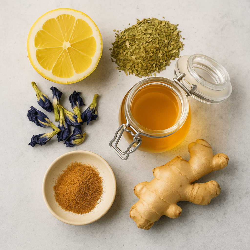 Brazilian Mounjaro Recipe: Powerful Natural Fat-Burning Drink 6 Brazilian Mounjaro natural fat-burning ingredients